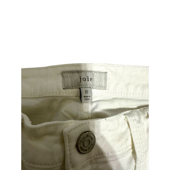 Joie High Rise Park Skinny Pants white size 27 $228 - Picture 4 of 6
